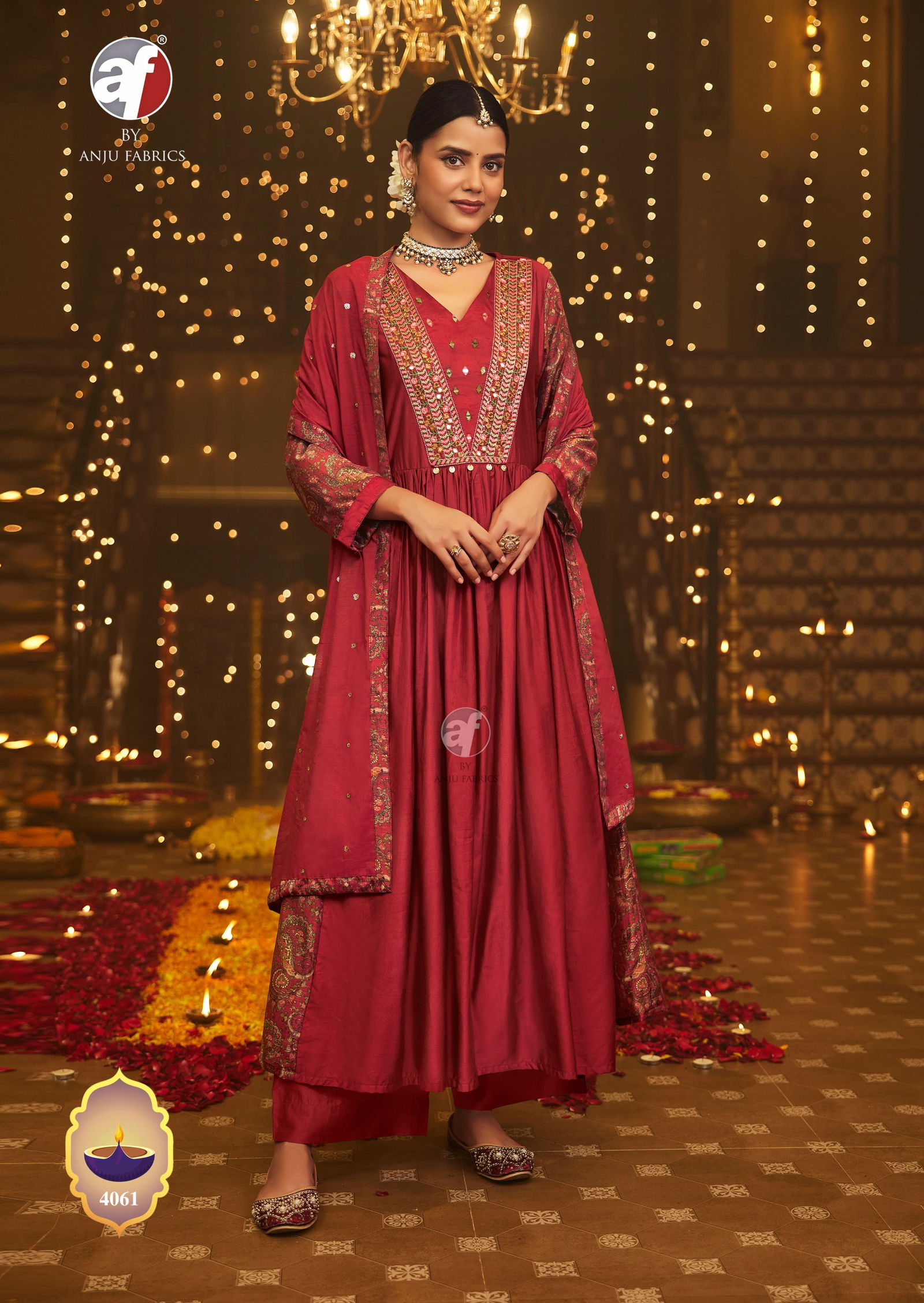 Shubh Avsar By Af Viscose Designer Kurti With Bottom Dupatta Wholesale Market in Surat
